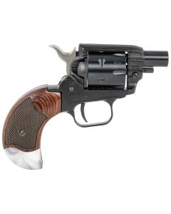 Heritage Barkeep SAO Revolver BK22B1BHRWP, 22 LR, 1.68", Rosewood Pearl Grips, Black Finish, 6 Rds