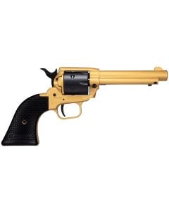 Heritage Mfg Rough Rider 22 LR Revolver 6 Shot 4.75" Gold Cerakote RR22S4