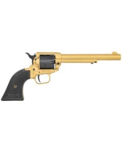 Heritage Mfg Rough Rider 22 LR Revolver 6.50" Gold Cerakote RR22S6