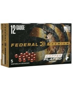 Federal Premium Max Buck 12 Gauge 2.75" #1 Buck Shot - 5/Box