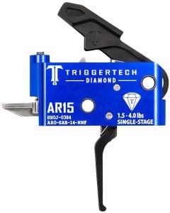 TriggerTech Diamond  Flat Single-Stage 1.5-4.0 lbs Adjustable for AR-15