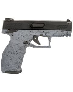 Taurus TX22 22 LR Pistol 4.10" Gray w/Black Webbing 1TX22141SP110