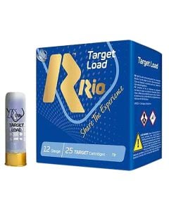 Rio Ammunition Target Load High Velocity 12 GA 2.75" 1-1/4 oz. 9 Shot 25/Box