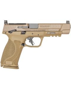 Smith & Wesson M&P M2.0 Full Size 9mm Luger Pistol 5" FDE 13569