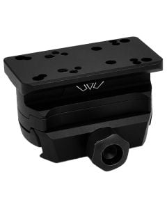 Warne 6104M Red-Dot Riser Holosun AEMS Tactical Black Anodized