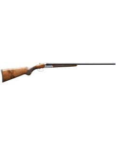 Charles Daly 500  20 Gauge 3" 2rd 26" Gloss Blued Steel Side by Side Barrel, Engraved Silver Steel Receiver