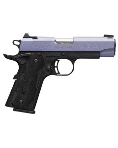 Browning 1911 Black Label Compact Frame 380 ACP 10+1, 3.63" Matte Stainless Steel Barrel