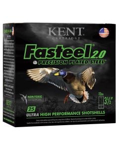 Kent Cartridge Fasteel 2.0 12 Gauge 3" 1 1/4 oz BB Shot 25 Per Box
