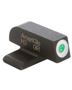 AmeriGlo Replacement Front Sight Tritium Green w/ White Outline Most Sig Sauer and Springfield XD Models