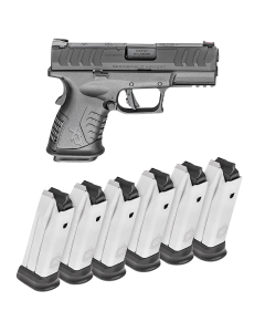 Springfield Armory XD-M Elite OSP Gear Up Package 10mm Auto 3.80" Pistol Black 