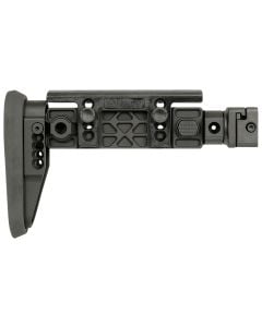 Midwest Industries Alpha Folding Stock Compatible w/ 1913 Picatinny Rail Adapter for AK-Platform