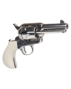 Cimarron Doc Holliday Thunderer Combo 45 Colt (LC) 6 Shot, 3.50" Nickel Barrel, Cylinder & Frame