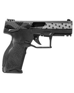 Taurus TX22 22 LR 4.10" Black Distressed US Flag Cerakote Pistol