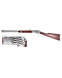 Rossi R92 44 Rem Mag Rifle 16" Hardwood/Stainless w/1776 Flag 920441693EN1