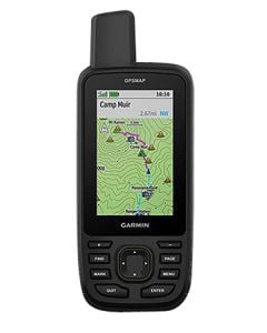Garmin GPSMAP 67 Maps Up to 32GB/MicroSD Card Memory Black 3" 