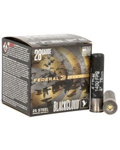 Federal Federal Premium Black Cloud 28 Gauge 3" 3/4 oz 4 Shot 25 Per Box