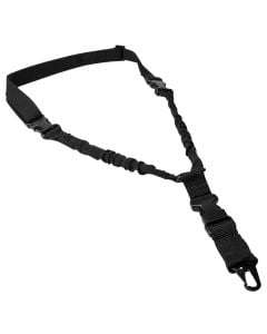 NcStar Single Point Sling Deluxe Black Nylon 30"-38" Adjustable Bungee