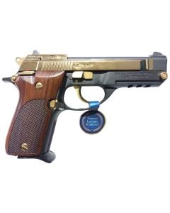 Girsanl MC 14T Solution Sports South Exclusive Compact 380 ACP 13+1 4.50" Gold Plated Steel Tip-Up Barrel