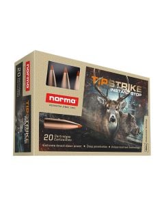 Norma Ammunition Dedicated Hunting Tipstrike 308 Win. 170 Gr. Polymer Tip 20/Box