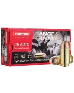 Norma Ammunition Self Defense NXD 45 ACP 230 gr 20 Per Box 