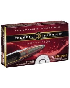 Federal Premium 270 Win. 130 Gr. Nosler Partition 20/Box