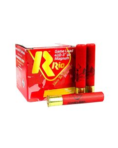 Rio Ammunition Game Load 410 Gauge 3" 7.5 Shot 25 Per Box