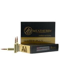 Weatherby Select Plus 6.5 PRC 156 Gr. Berger Elite Hunter 20/Box