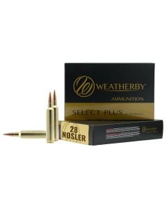 Weatherby Select Plus 28 Nosler 180 Gr. VLD 20/Box