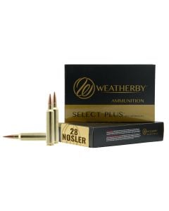 Weatherby Select Plus 28 Nosler 150 Gr. Swift Scirocco 20/Box