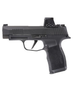 Sig Sauer P365XL ROMEO-X Micro-Compact Frame 9mm Luger 10+1, 3.70" Black Carbon Steel Barrel, Black Nitron Optic Ready/Serrated Stainless Steel Slide