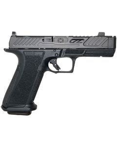 Shadow Systems XR920P 9mm 17+1 4.25" Steel Barrel w/Comp SS Slide Polymer Frame Tritium Front Sight Optic Ready Black SS3212