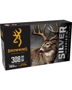 Browning Ammo Silver 308 Win. 180 Gr. 20/Box