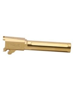 True Precision Inc P365 9mm Gold Replacement Barrel TPP365XLBXG 