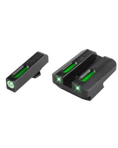 TruGlo TFX Green Tritium Sights for Walther PPQ