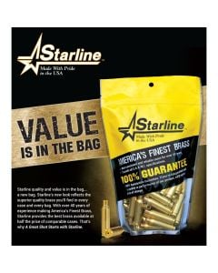 Starline Brass Unprimed Cases 260 Rem Rifle Brass - 50 Per Bag