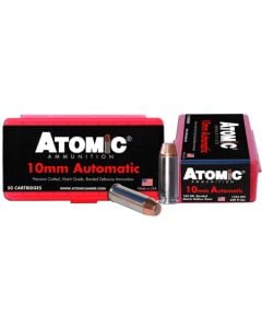 Atomic Pistol 10mm Auto 180 Gr. Bonded Match Hollow Point 50/Box