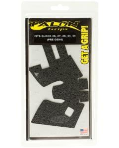 Talon Grips Adhesive Grip Textured Black Rubber for Glock 26,27,28,33,39 Gen2-3