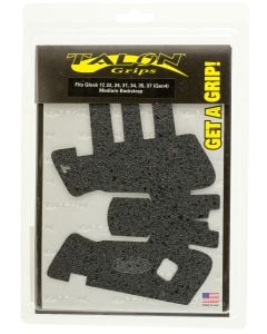 Talon Grips Adhesive Grip Textured Black Rubber Glock 17,22,24,31,34,35,37,47 