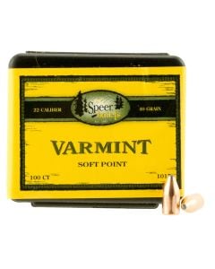  Hot-Cor Spitzer Rifle Bullet 277 Cal .28 150 gr Spitzer Soft Point 100 Per Box