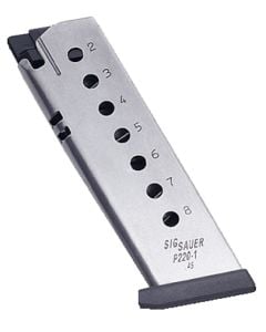 Sig Sauer P220 Magazine .45ACP Stainless Steel 8-Round