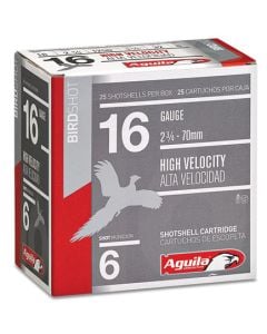 Aguila High Velocity 16 Ga 2.75" #6 25 Box