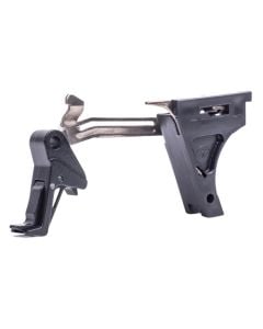 CMC Triggers Drop-In  Flat Trigger with Black Finish for Glock 21 Gen4 for Glock 21, 30, 41 Gen4