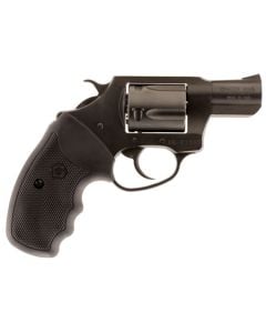 Charter Arms 63820 Undercover  38 Special Caliber with 2" Barrel, 5rd Capacity Cylinder, Overall Black Nitride+ Finish Stainless Steel & Finger Grooved Black Rubber Grip