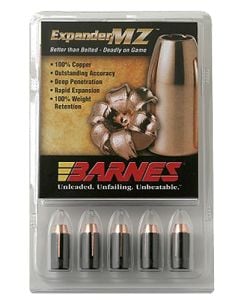 Barnes Expander MZ FB Muzzleloader Bullets 50 Cal .451" 300Gr 15-Pack