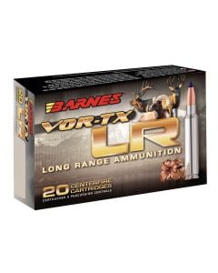 Barnes Bullets VOR-TX Long Range 300 Win Mag 190 gr LRX Boat Tail 20 Per Box