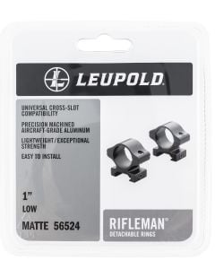 Leupold Rifleman Scope Rings 1" Detachable High Rings Matte
