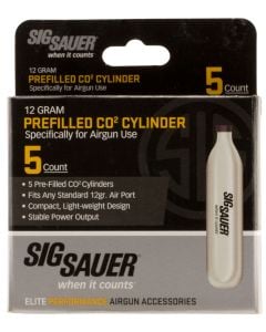 Sig Sauer CO2 Cylinders 12 Gr. 5/Pack