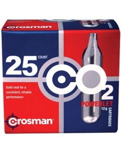 Crosman Powerlet CO2 Cartridges 12 Gram 25/Pack