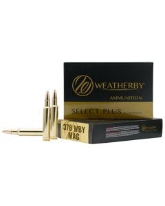 Weatherby Select Plus 378 Weatherby Magnum 270gr Barnes TSX Lead Free 20rd Bx/ 10 Cs