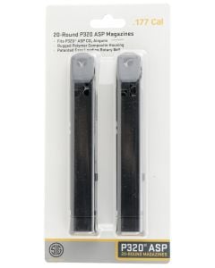 Sig Sauer Airguns Replacement Magazine 177 Cal. 20 Rd. for Sig P320 Air Pistol